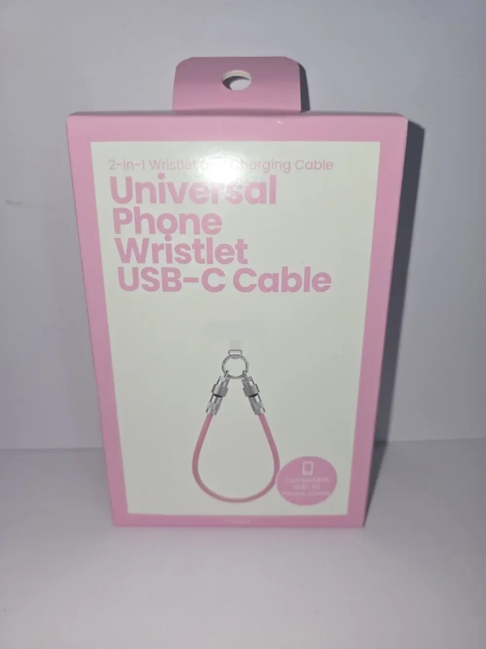 Universal phone Wristlet Usb - C cable All Phone Cases